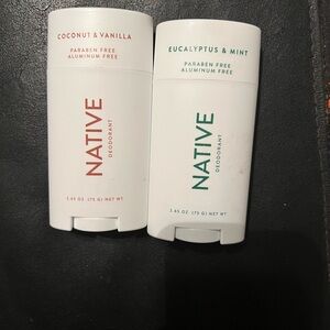 Native Deodorant Set - Coconut & Vanilla, Eucalyptus & Mint